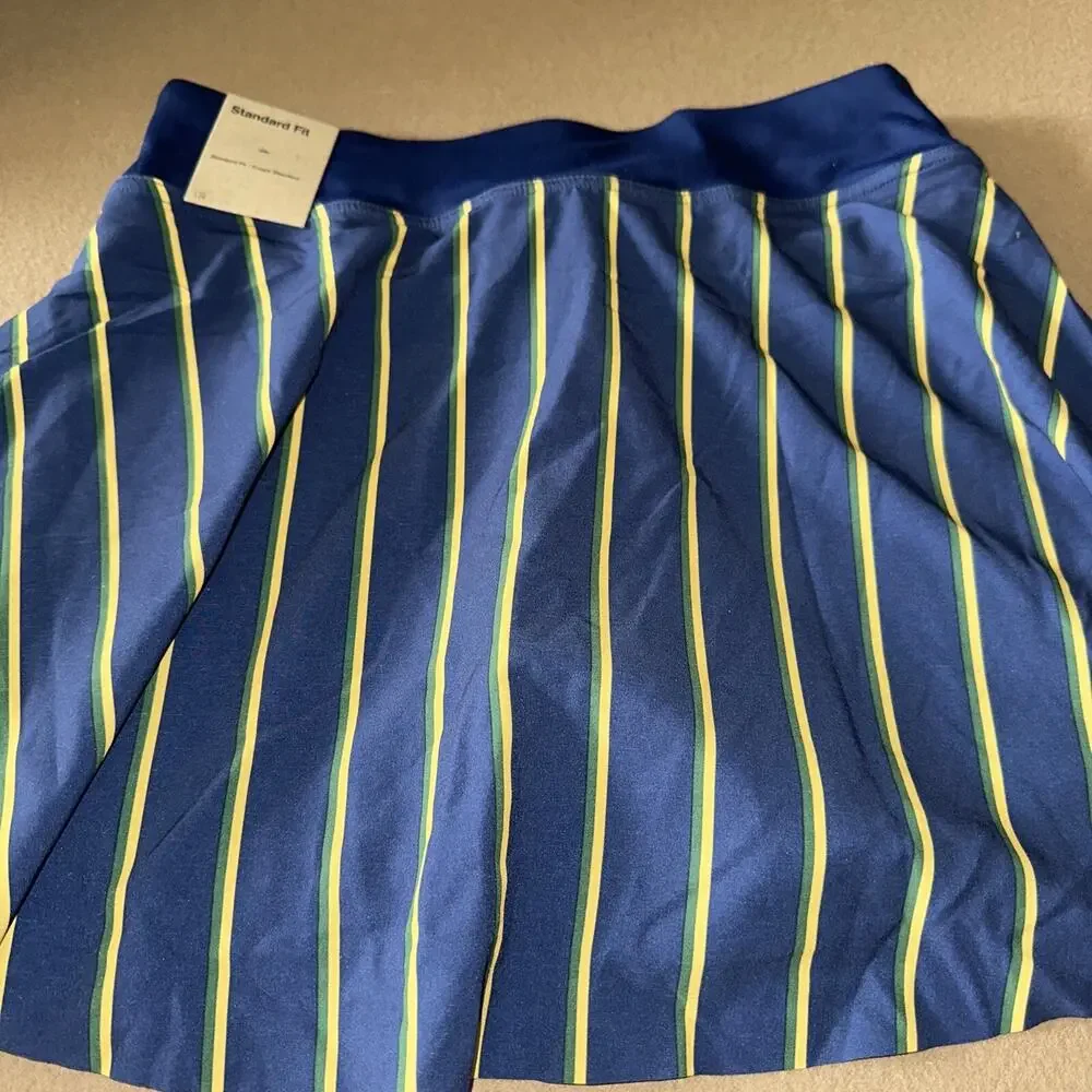 Nike Club Tennis Skirt/Skort Women's XL Tennis Blue Stripe DJ3620-429